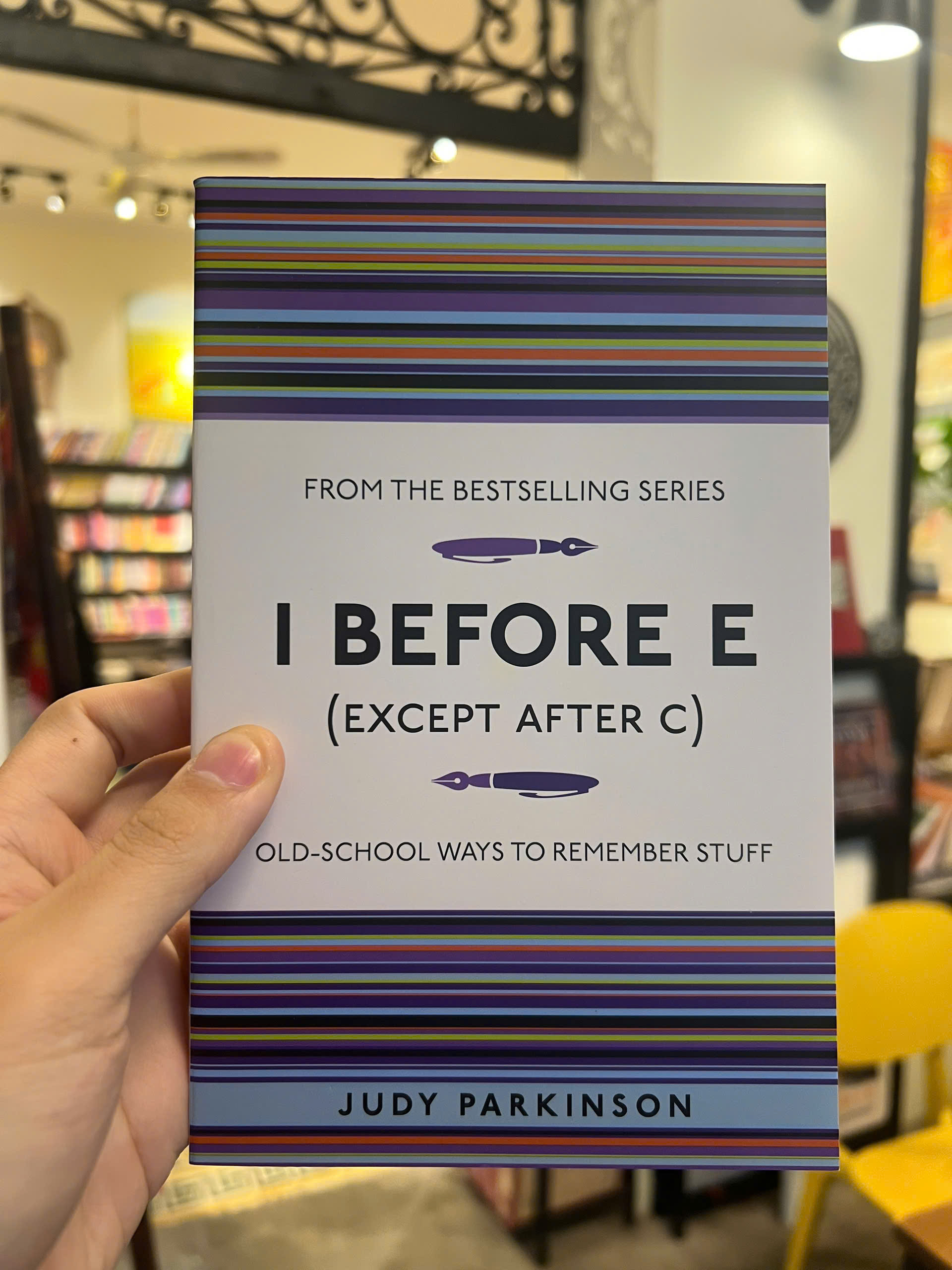 Sách - I Before E (Except After C): Old-School Ways to Remember Stuff | Ngoại văn Nhập khẩu