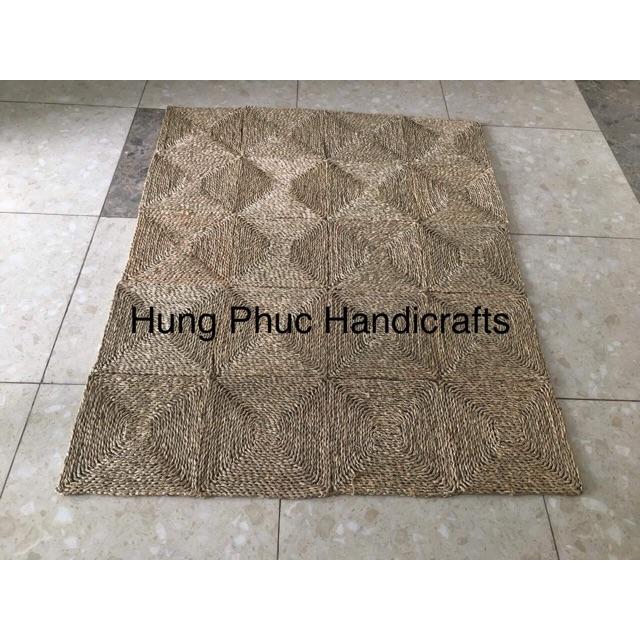 Thảm cói ô vuông caro 1,2 mx1,2