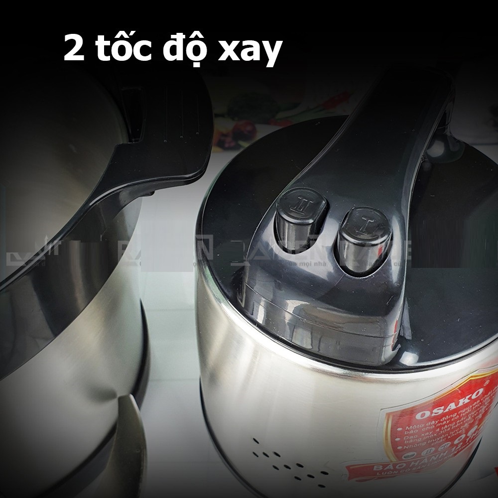 Máy xay thịt công suất 1000W, cối inox 6L Osako OST-1020-hàng chính hãng