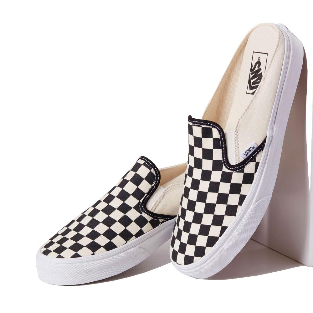 Giày Vans Classic Slip-On Mule Checkerboard - VN0004KTEO1