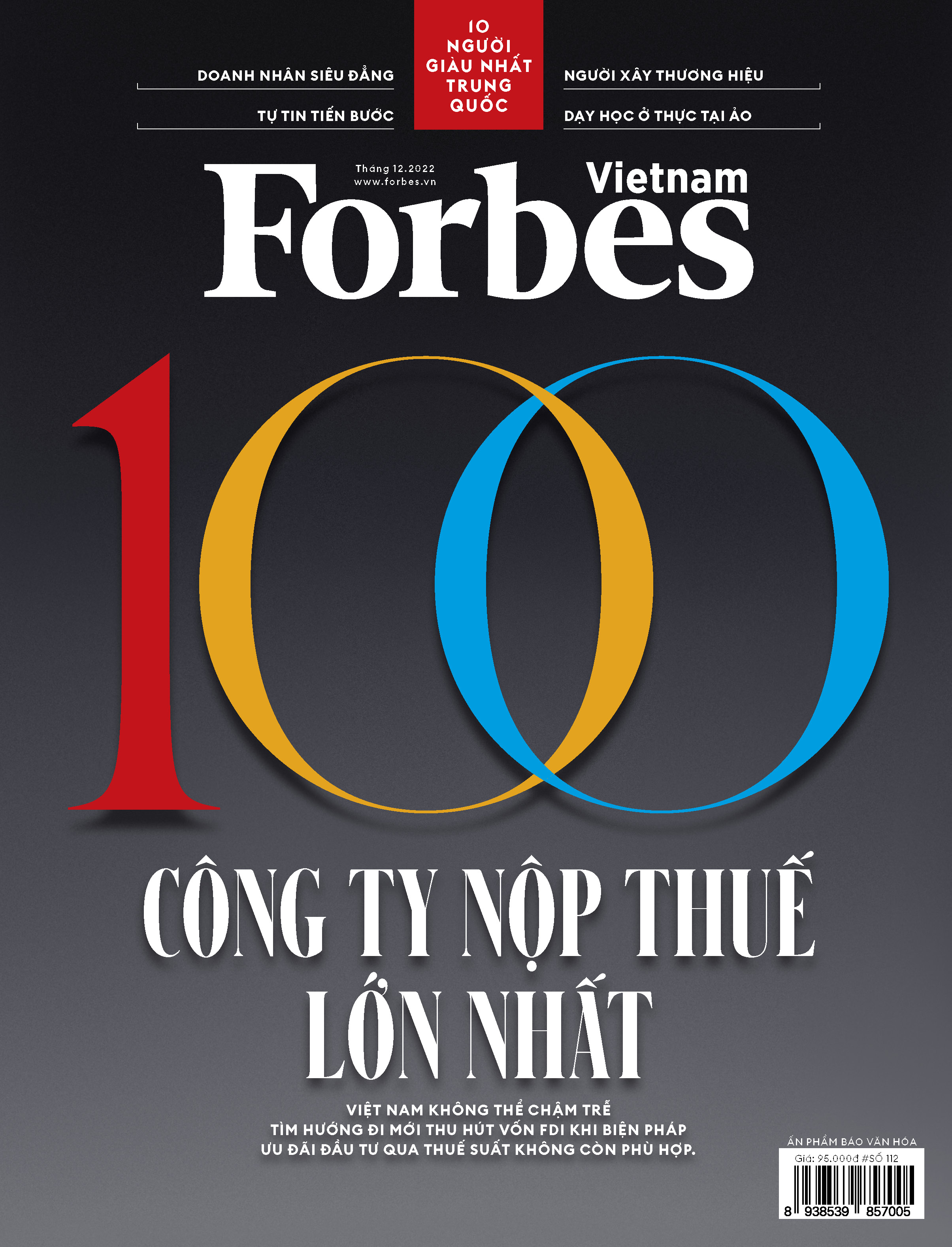 100 CÔNG TY NỘP THUẾ LỚN NHẤT - Tạp chí Forbes Việt Nam - Số 112