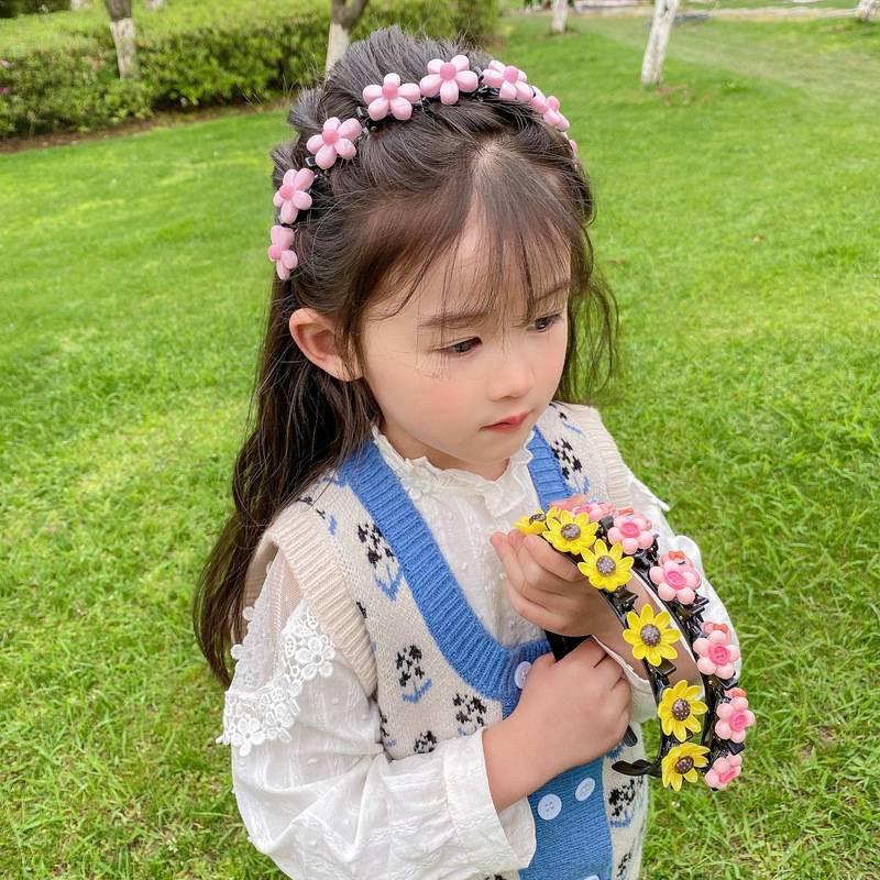 Cài Tóc Bờm Tóc Công Chúa Hàn Quốc Xinh Xắn Cho Bé Gái Siêu cute