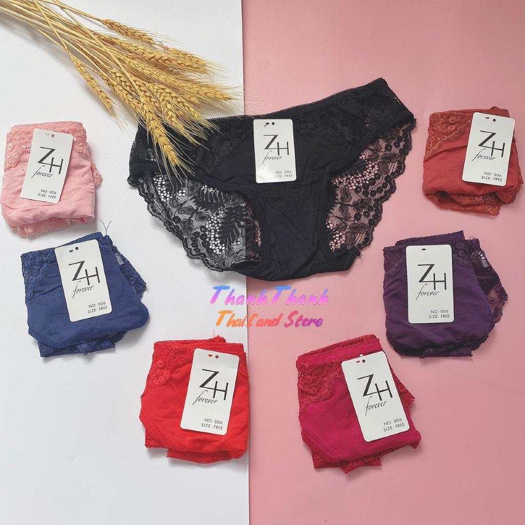 Quần lót ren cao cấp Thái lan ZH forever 006 , chất ren mềm, mịn cao cấp, Freesize - L