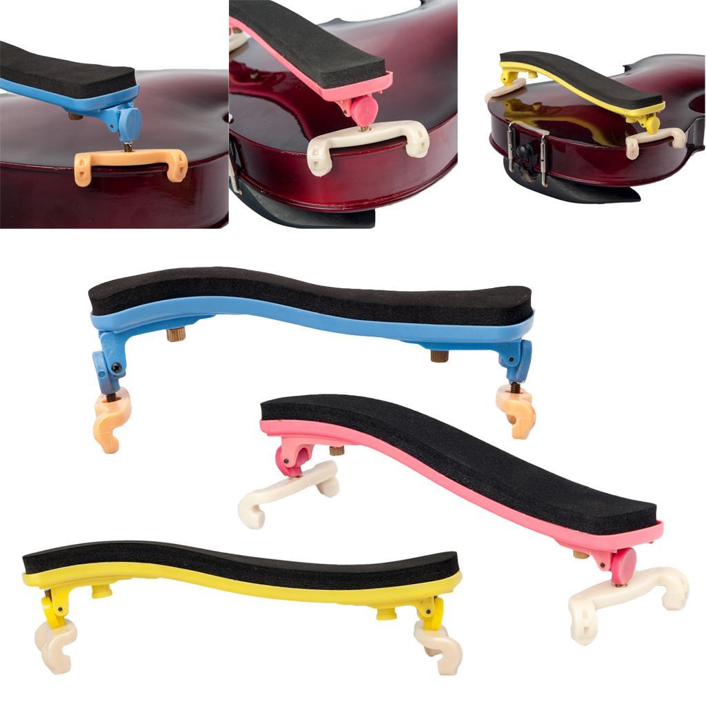 Adjustable Violin Shoulder Rest for 4/4 3/4 Size Violins