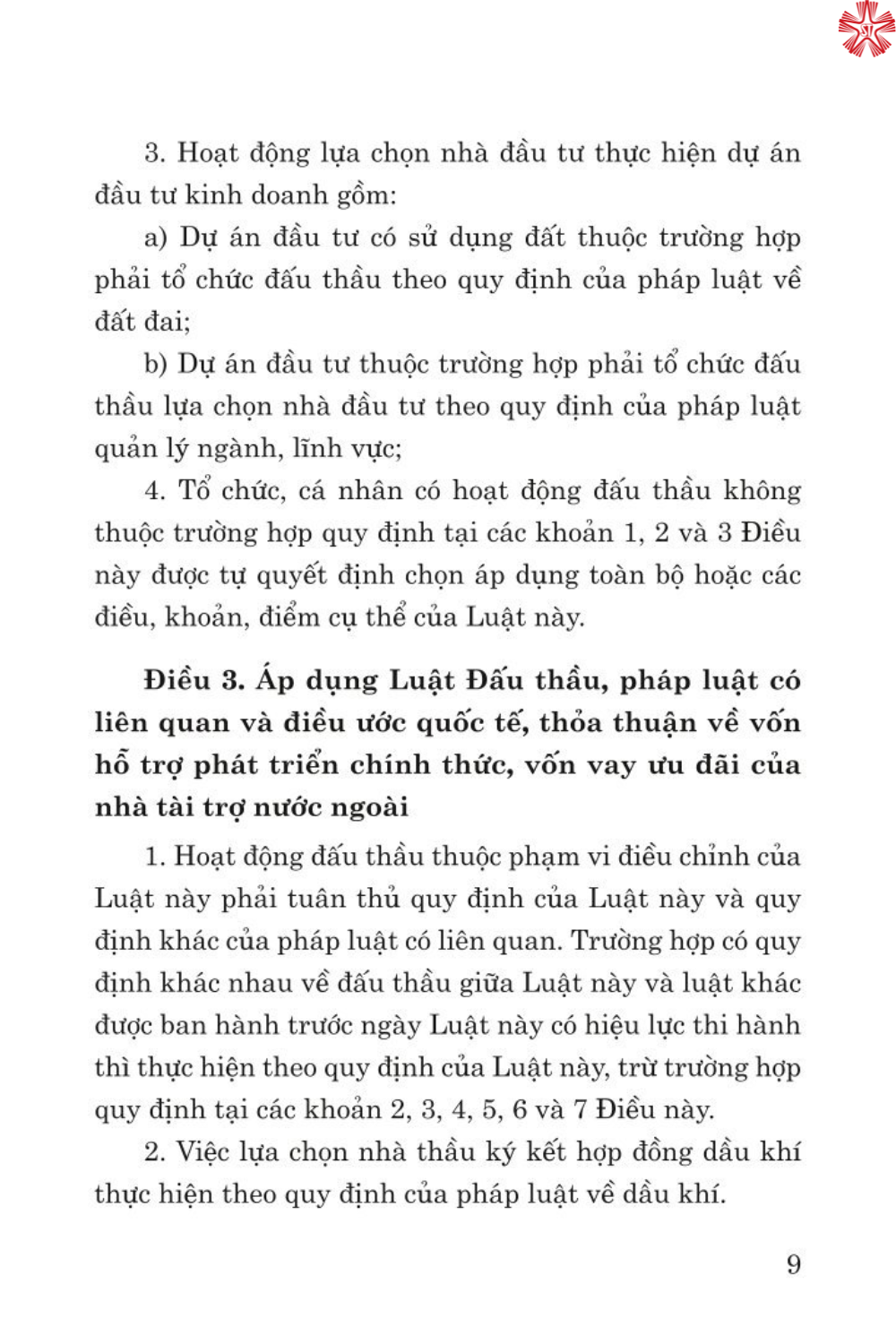 Luật đấu thầu (bản in 2024)