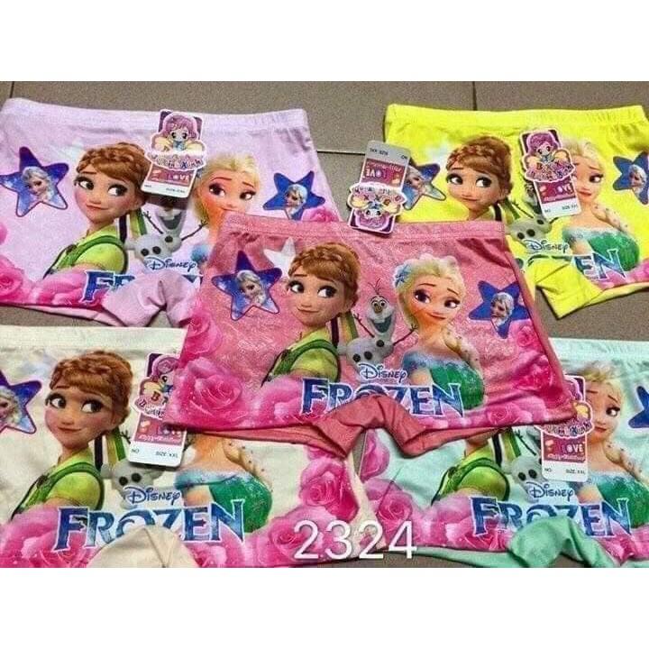 LỐ 10 QUẦN LÓT COTTON ĐÙI ELSA DỄ THƯƠNG CHO BÉ