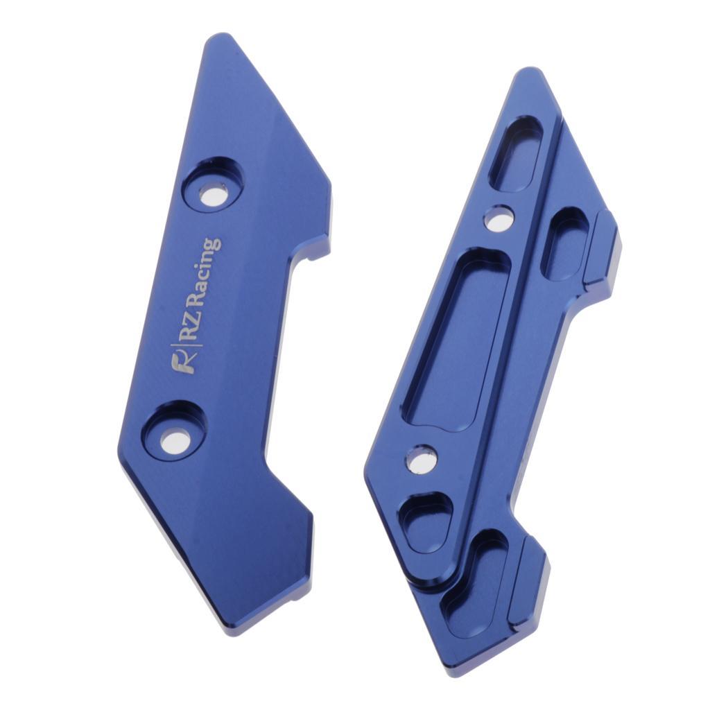 Pair Blue Motorcycle Split Windshield Side Trim For  /AEROX155