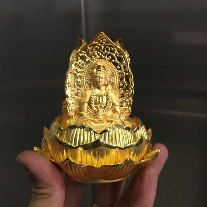 Tượng Phật 3 mặt cầu tài, cầu bình an đặt Taplo Xe hơi, Ô tô