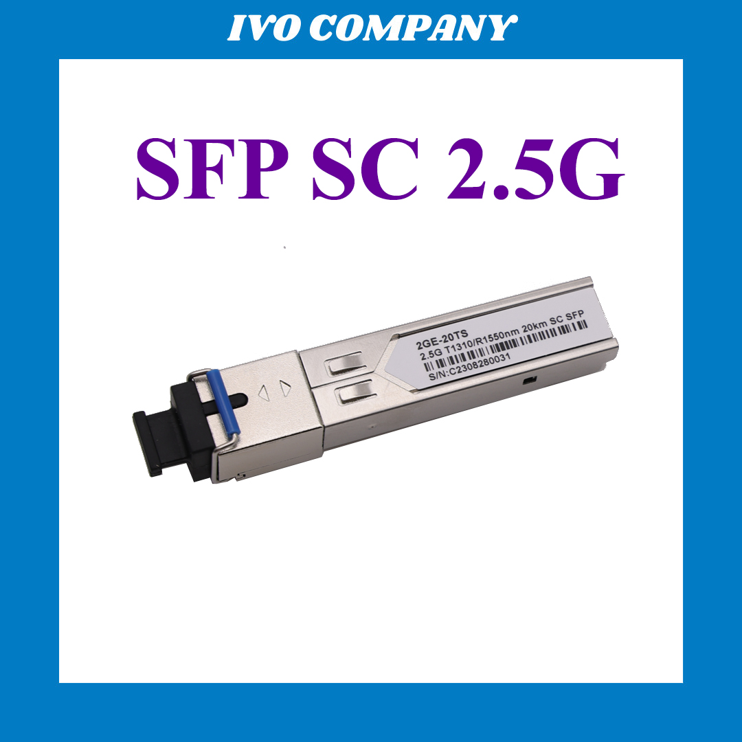 Module SFP SC 1FO 2.5Gbps Single Mode Single Fiber A/B