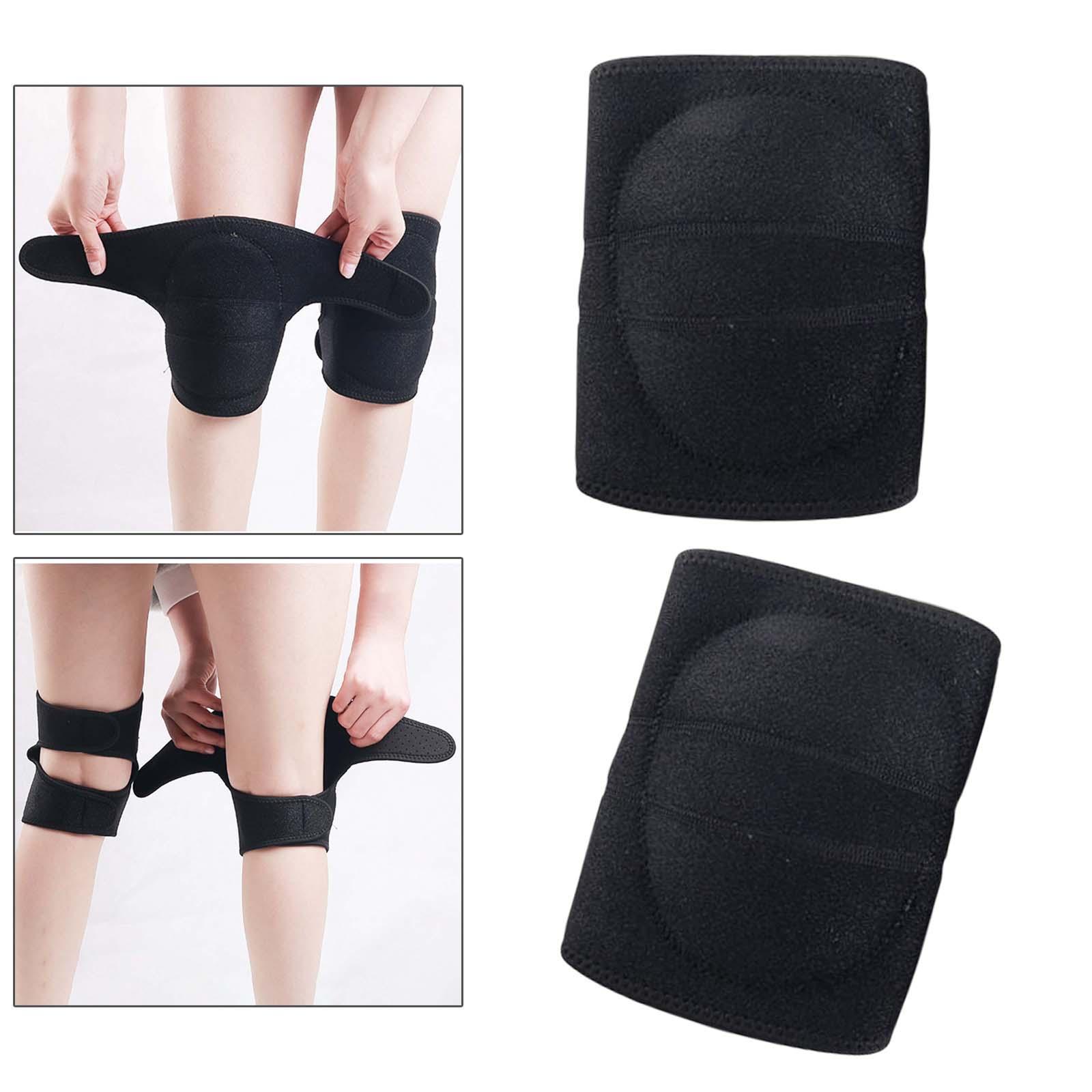 Knee Brace Breathable Knee Pad Patella Support for Yoga Basketball Tennis Black