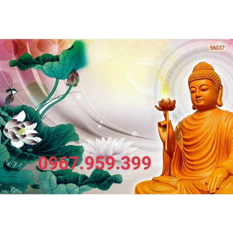 Tranh dán tường phật