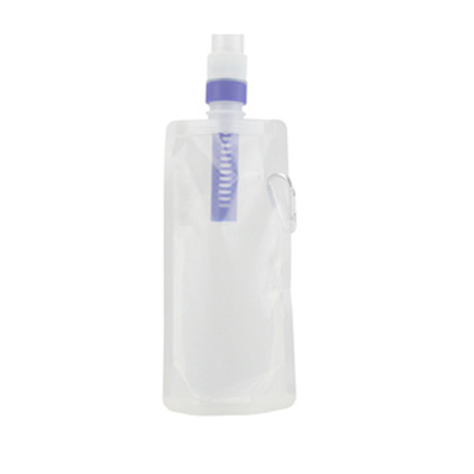 Collapsible Water Filter Canteens for Hiking, Water Bag/Bottle with Filter, Squeeze Water through a Filter, BPA Free Leakproof, Emergency Preparedness