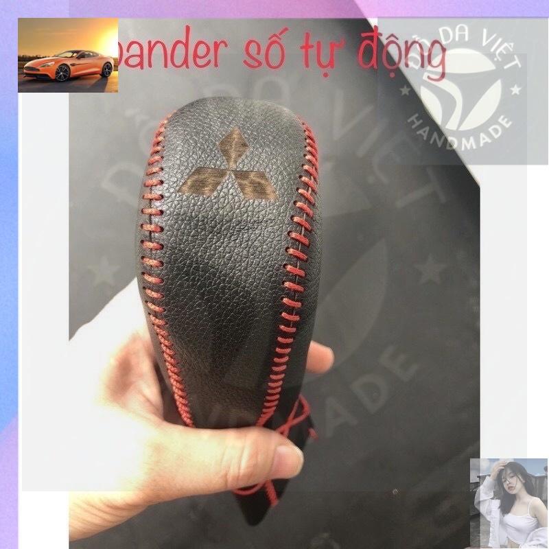 BỌC CẦN SỐ, PHANH TAY   MITSU XPANDER AT, DA BÒ THẬT, BẢO HÀNH 2 NĂM