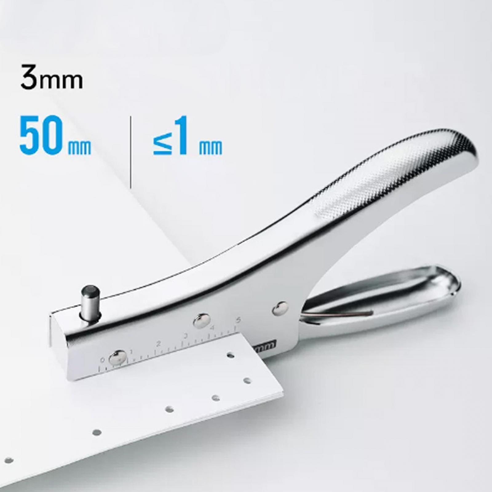 Hole Punch Hole Puncher Round Heavy Duty Paper Puncher 1 Hole Plier Kids Adults 3mm/6mm Card Making Binder Art Project Handhed Paper Cutter