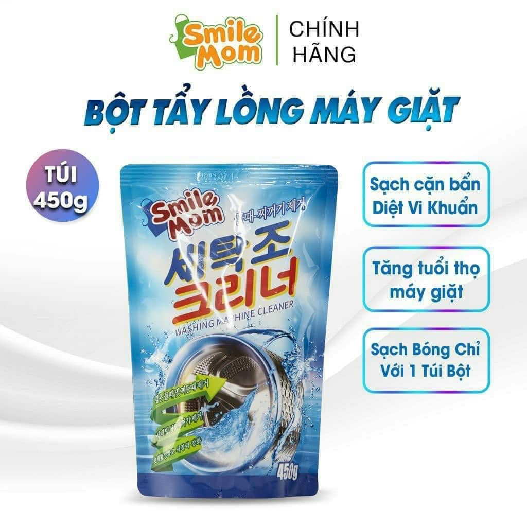 Hình ảnh Combo 2 túi bột tẩy lồng giặt cho quần áo thơm như mới