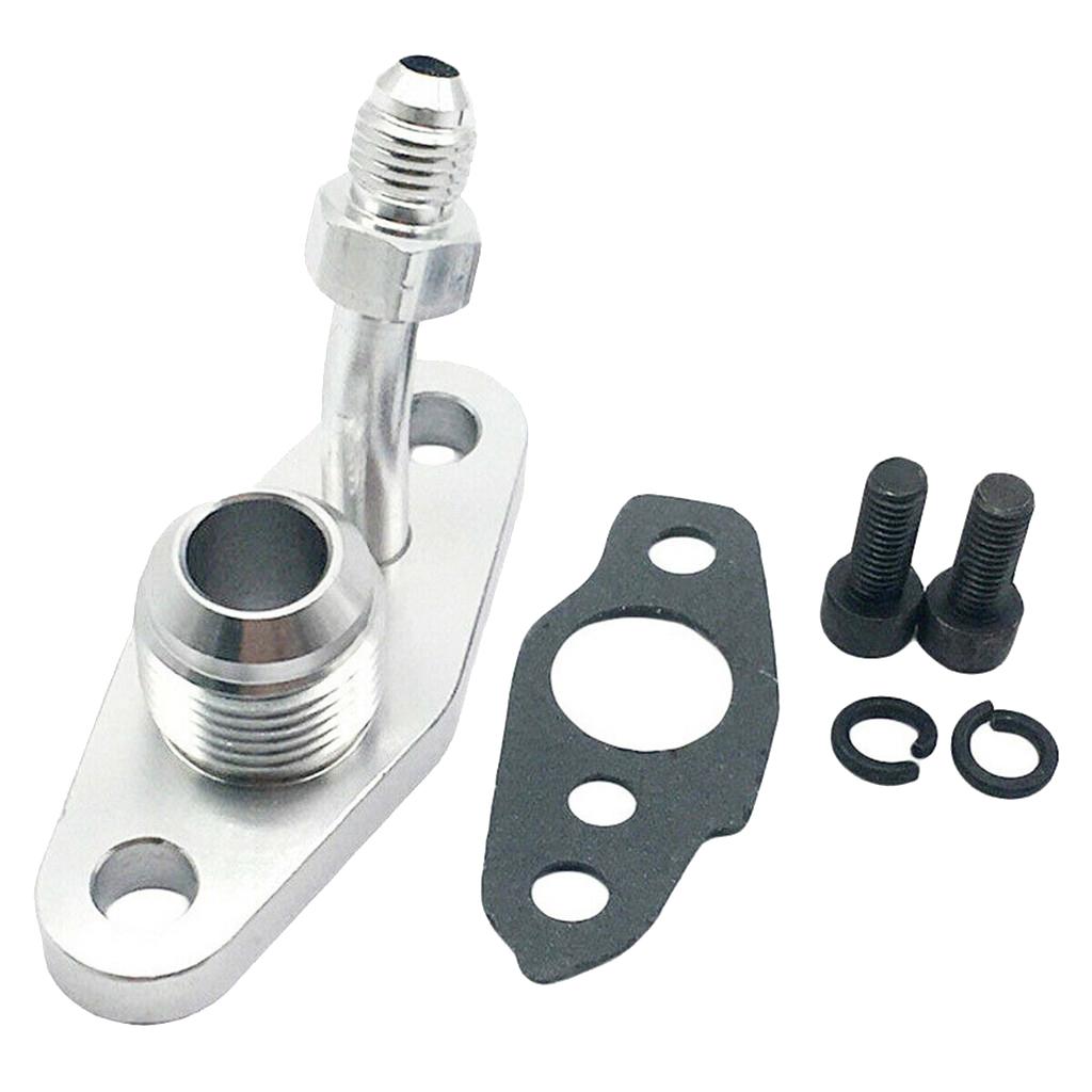 Turbo Oil Feed 4AN & Return 10AN Flanges for  CT9 CT12 CT20 CT26