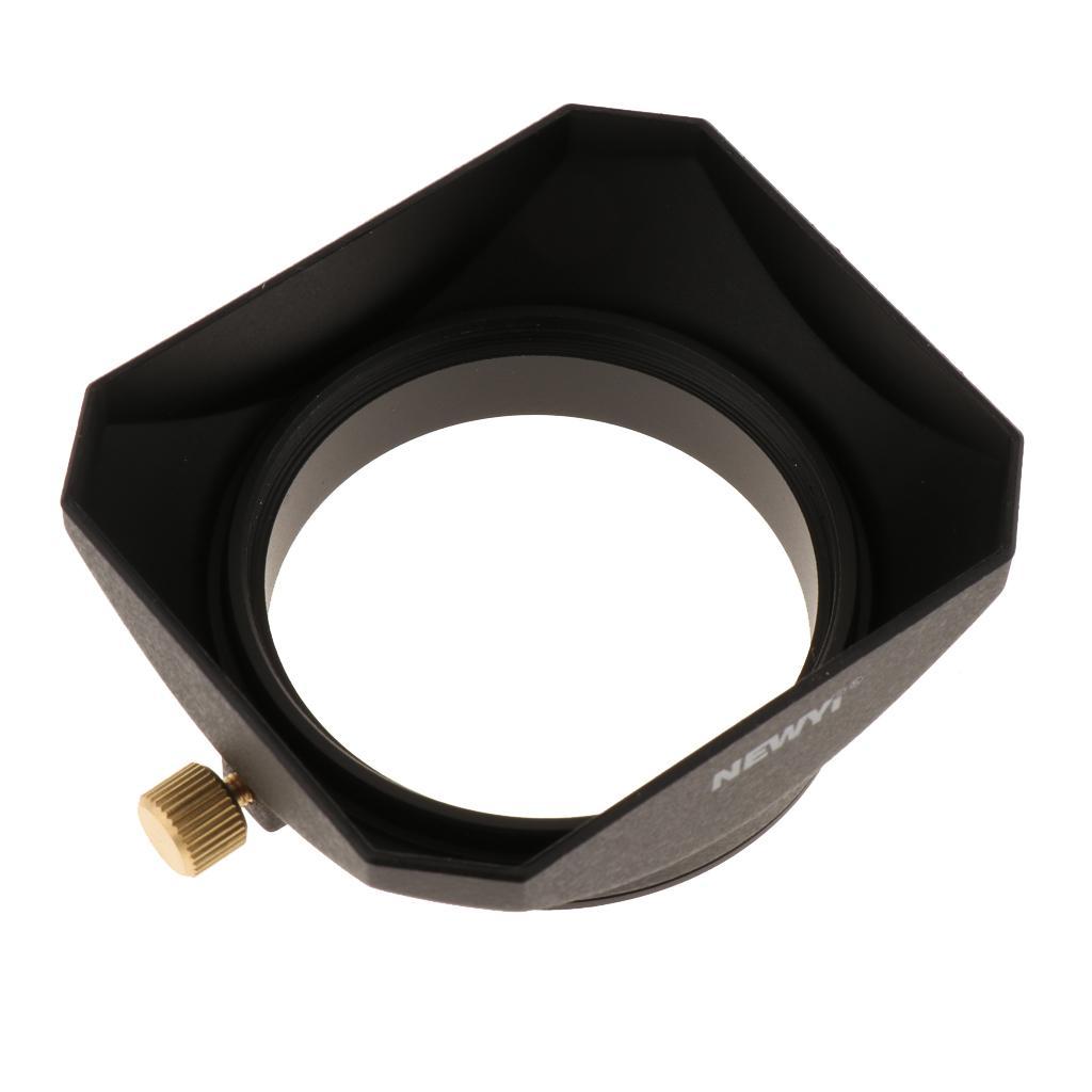 52mm Square Hood for Panasonic Pentax Zeiss Camera Lens Accessory Kit