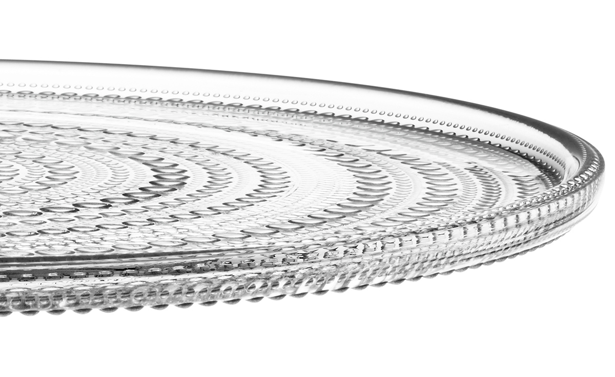 Đĩa thủy tinh Kastehelmi đường kính 315mm Iittala