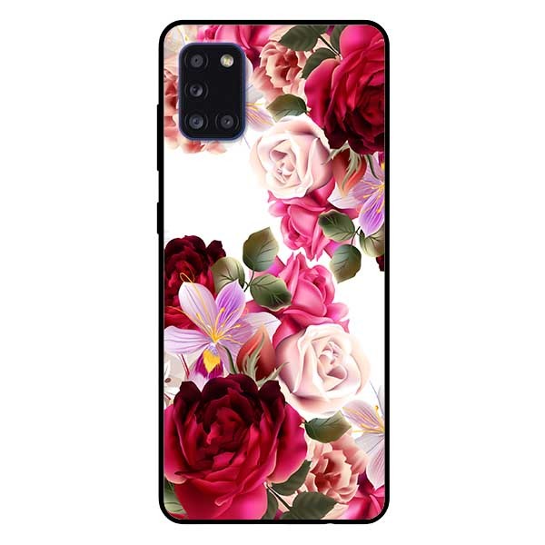 Ốp lưng dành cho Samsung A31 mẫu Họa Tiết Hoa Hồng