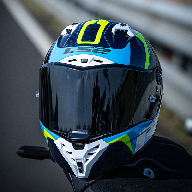 Mũ Bảo Hiểm Fullface Racing LS2 FF805 Thunder Carbon