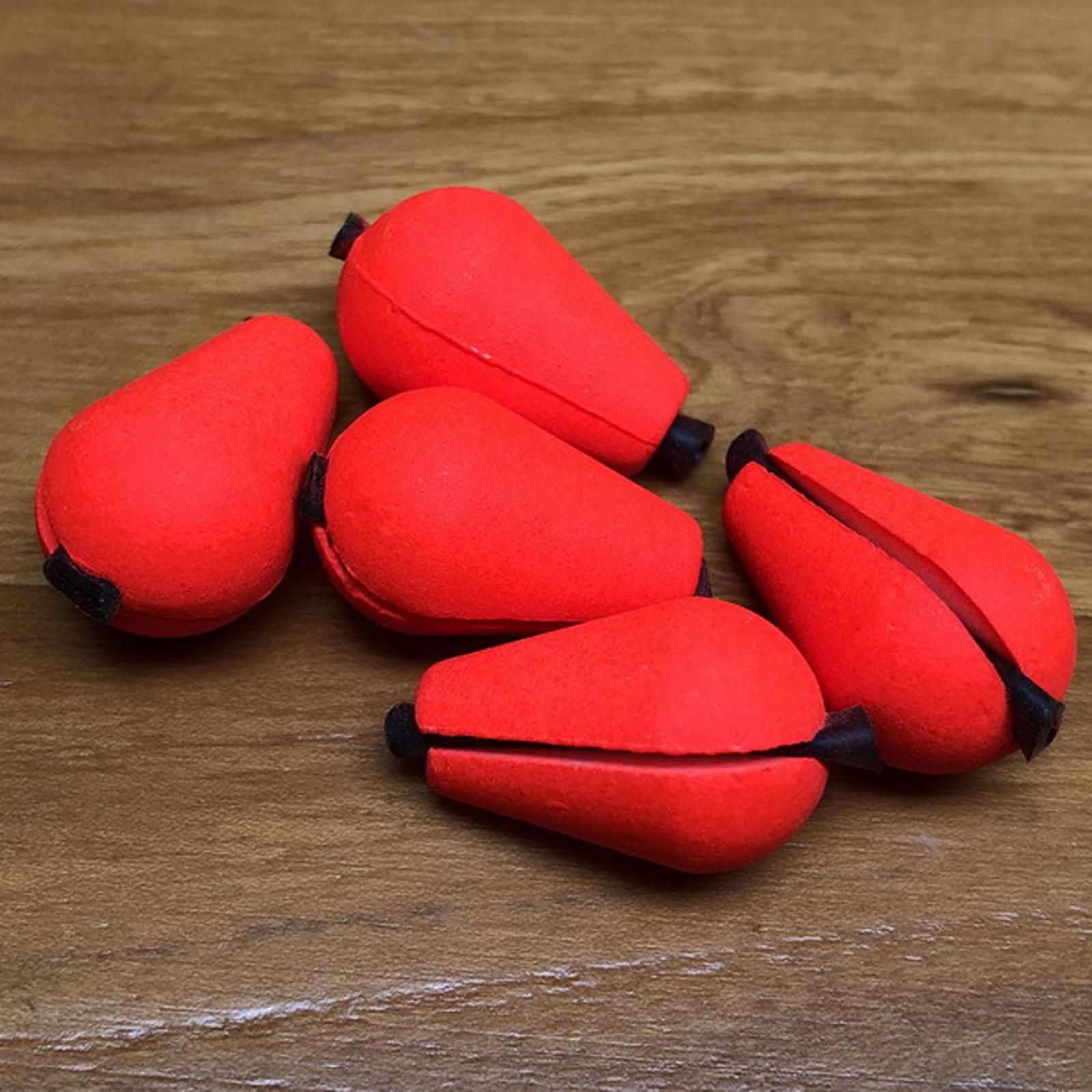 5Pcs Tear Drop Foam Float Fly Fishing Strike Indicators Bobbers Accessories for Fly Fishing