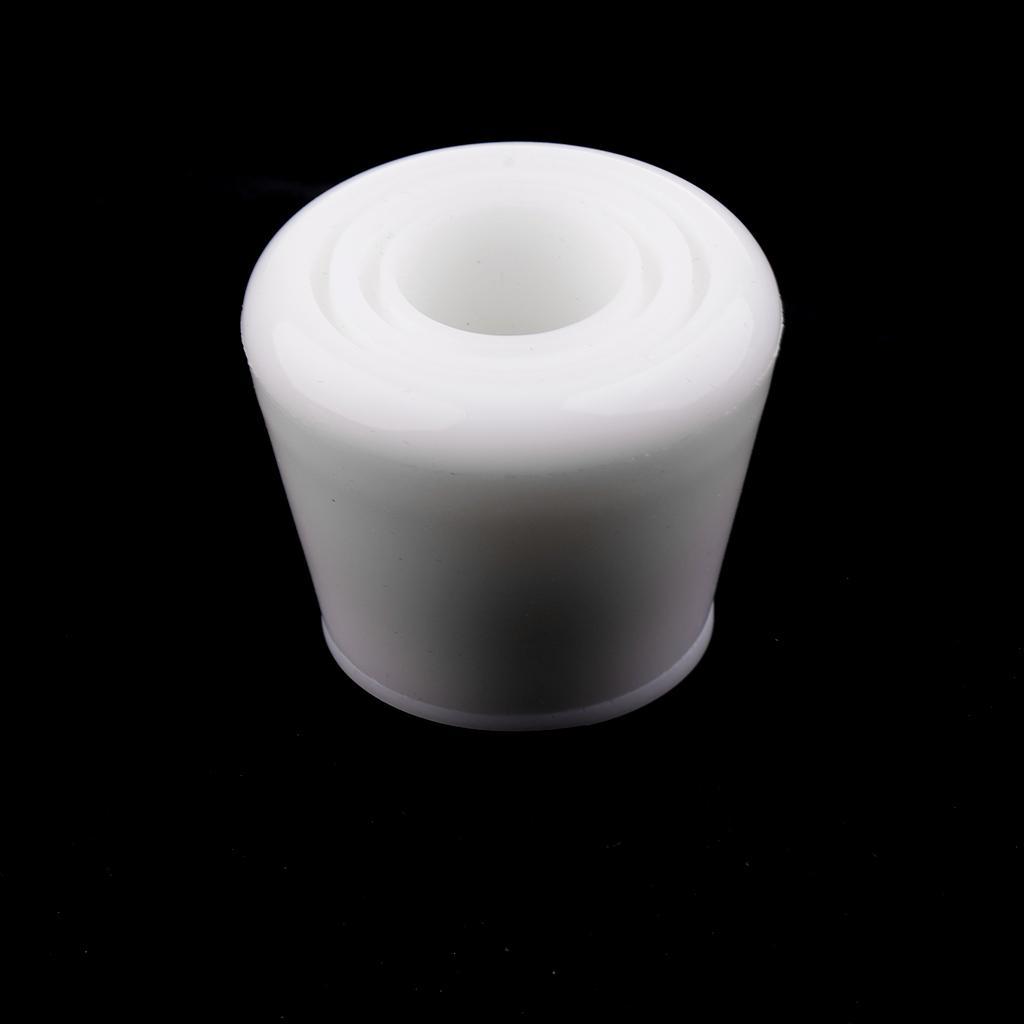 2pcs Black Roller Skates Toe Stops + 2pcs White Ice Skates Toe Stopper Outdoor Skating