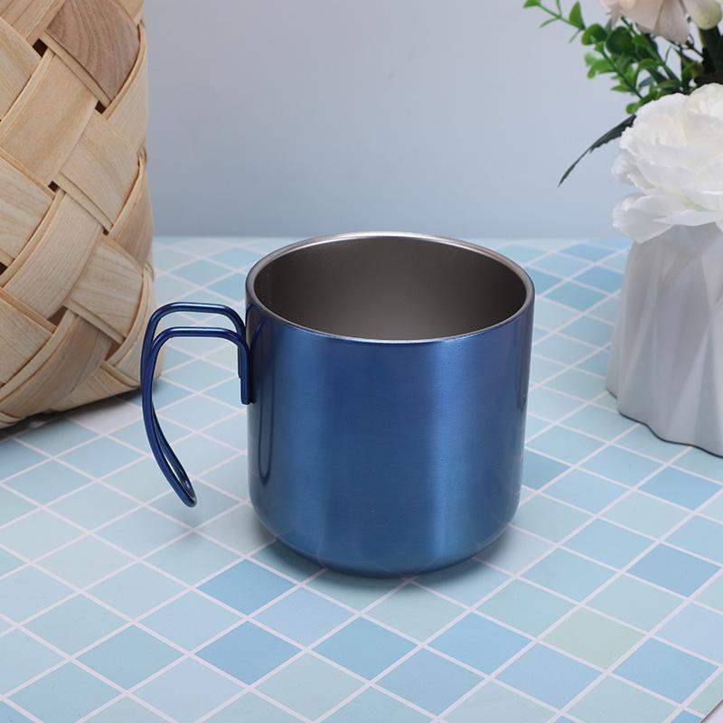 Giá thấp nhất sáng tạo di động cốc inox có dây tay cầm cốc hút chân không quà tặng văn phòng cốc cà phê kinh doanh cốc