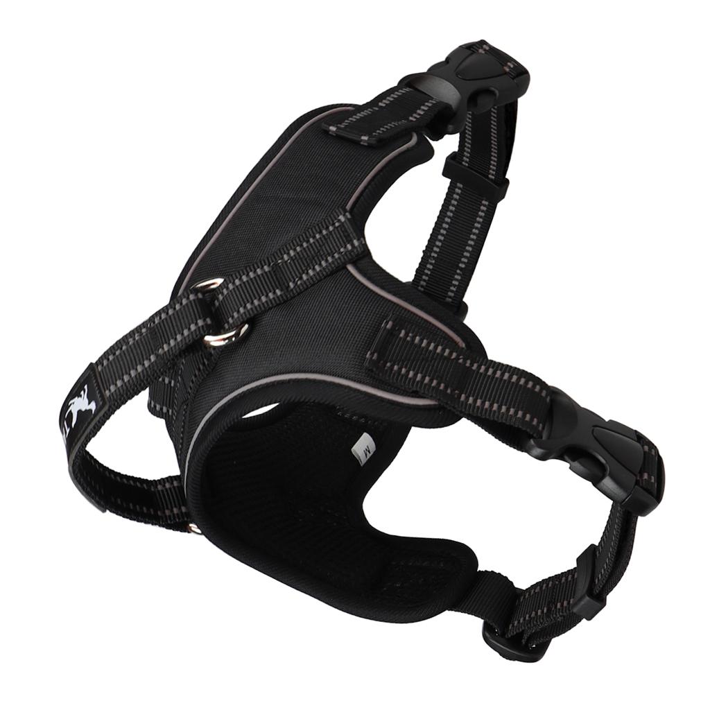 Pet Dog Chest Strap Harness Soft Adjustable Reflective Breathable Vest S