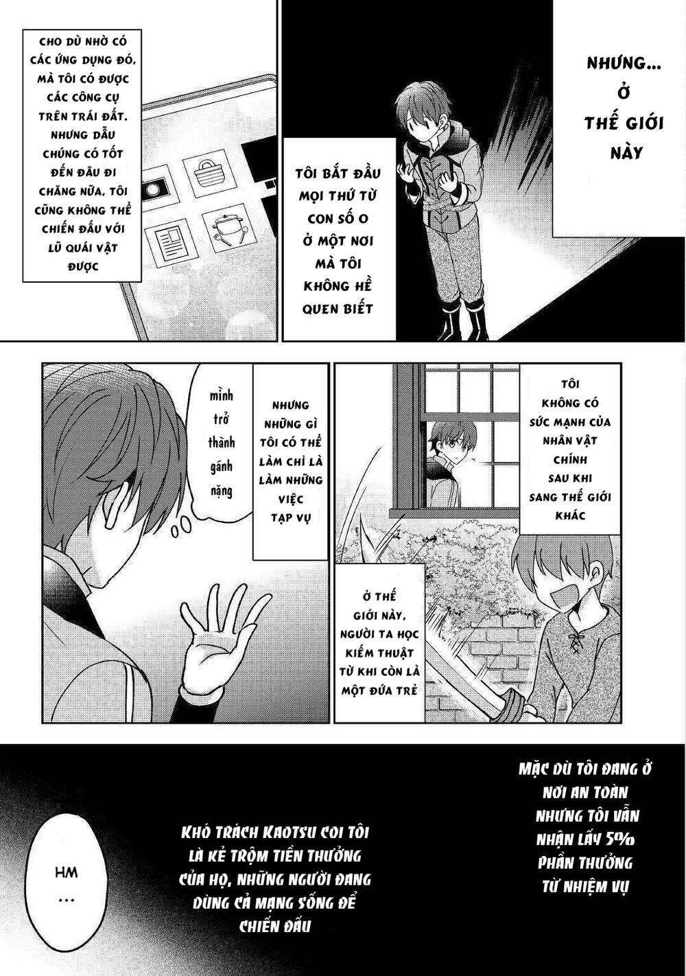 xuyên không cực mạnh cùng máy tính bảng siêu cheat chapter 4 11