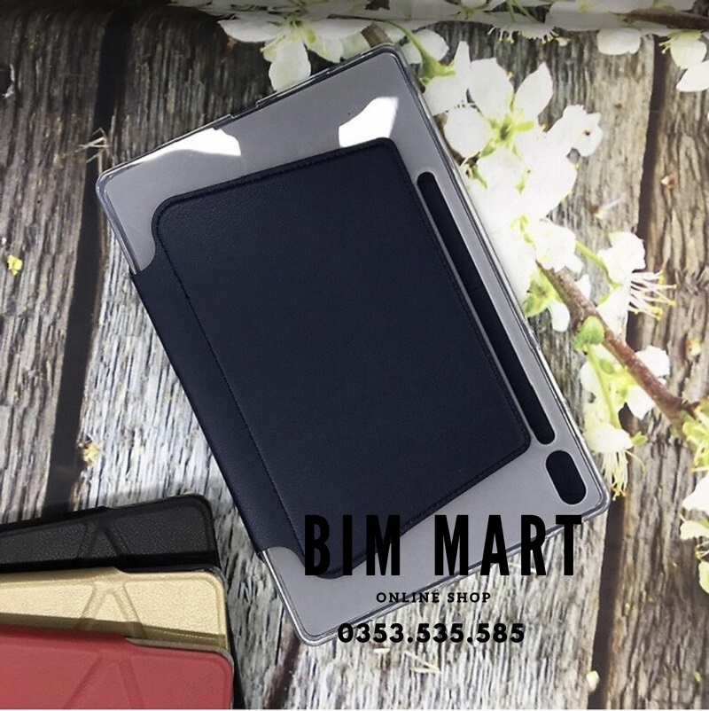 Bao da dành cho Samsung Tab S9/S9 Plus/S9 Ultra ONJESS lưng silicon - Hàng Chính Hãng