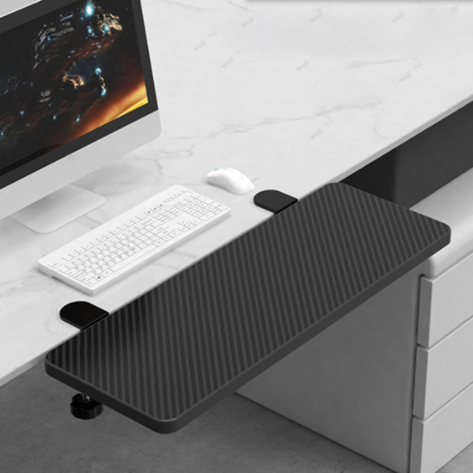 Foldable Ergonomic Desk Extender Tray Computer Elbow Arm Support Rest