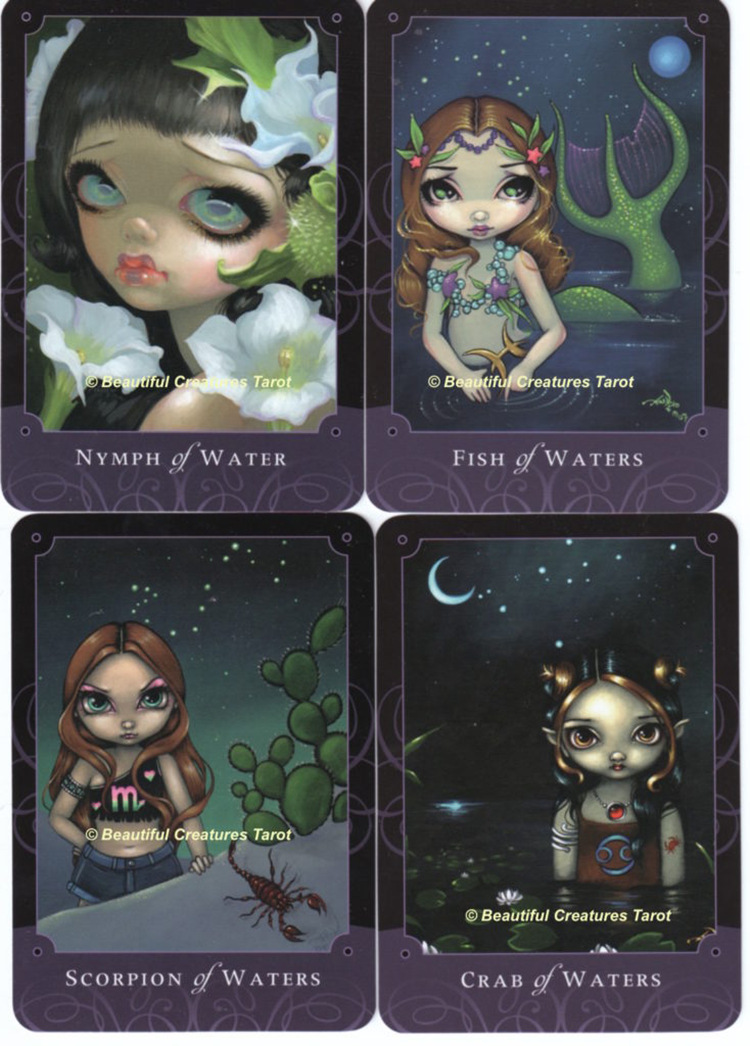 Bộ Beautiful Creatures Tarot Thẻ Bài Bói New