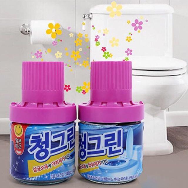 Lọ thả tẩy bồn cầu hương hoa LAVENDER Hàn Quốc, tỏa hương 700