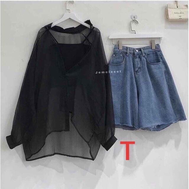 Áo sơ mi voan tay dài - Hot Trend 2022