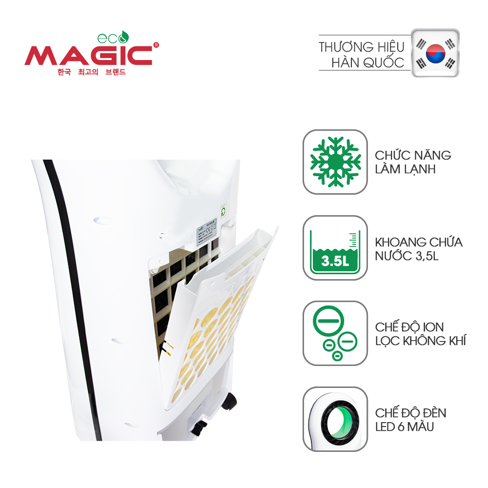 Máy làm mát không khí Magic Eco AC301 - Hàng chính hãng