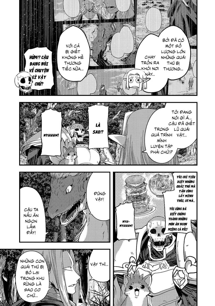 gaikotsu kishi-sama, tadaima isekai e o dekake-chū chapter 45.5 14