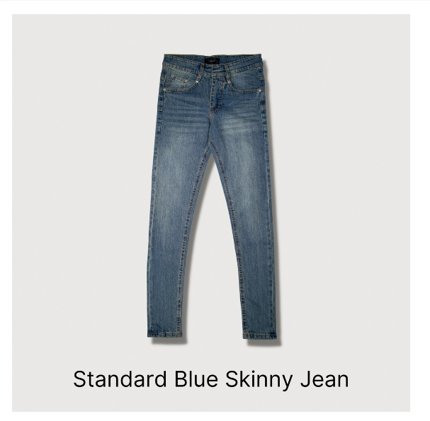 Quần Skinny jeans Blue August dành cho boots SKN1N