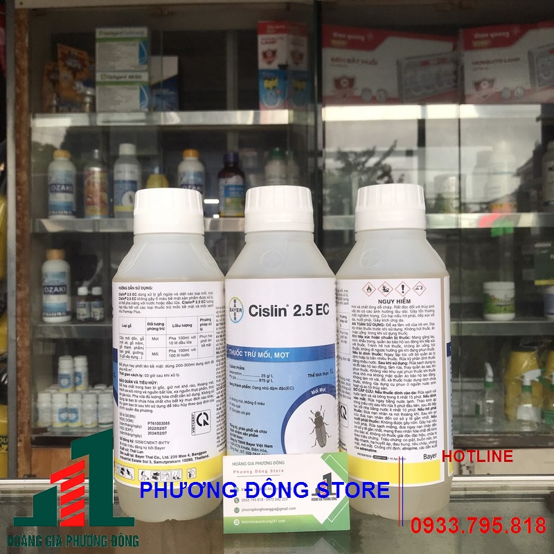Thuốc diệt mối mọt Cislin 2.5EC