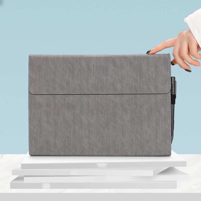 Set bao da, cặp da chống sốc, chống nước cho Microsoft Surface Pro 4, 5, 6, 7 - Hàng chính hãng