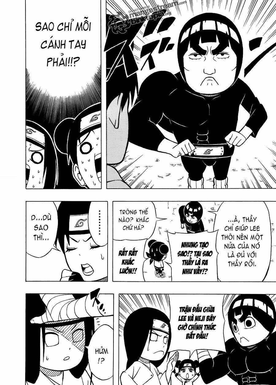 cửu vĩ hồ ly ngoại truyện rock lee chapter 3 14