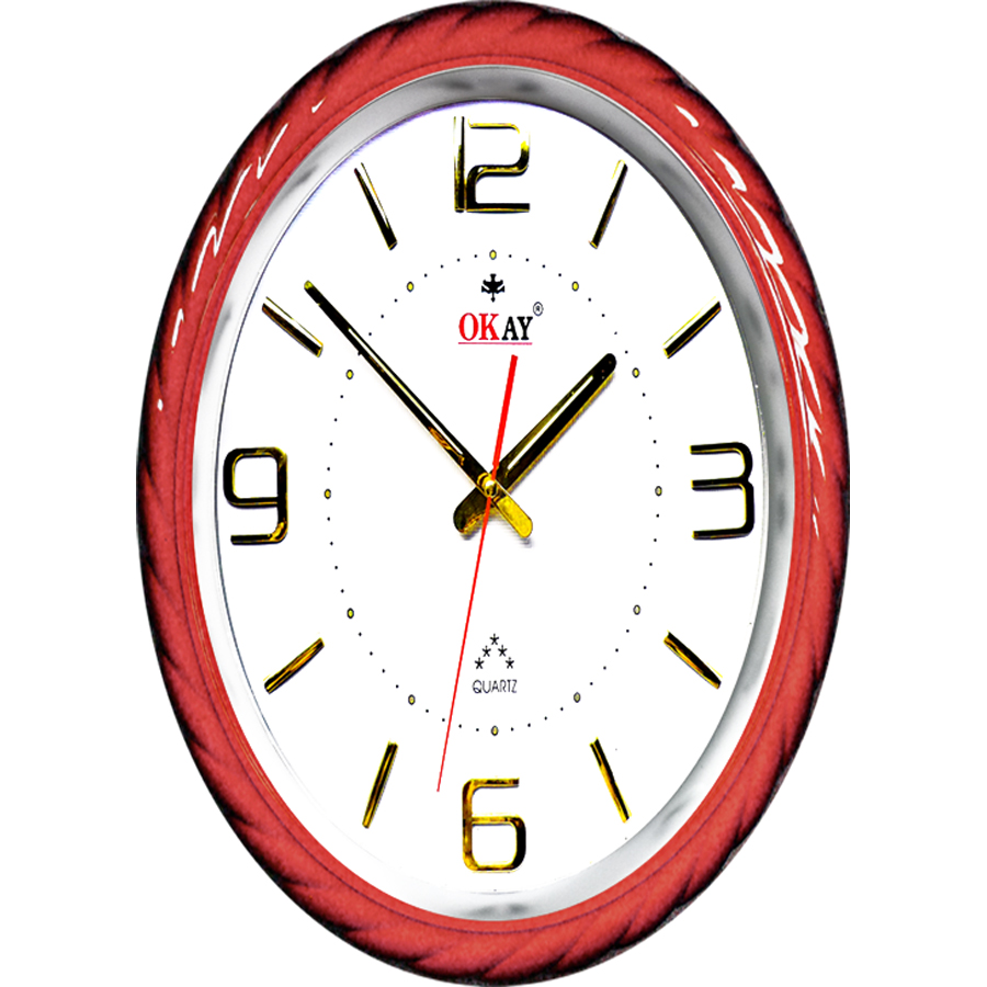 Đồng hồ treo tường thiết kế đẹp OKAY 104