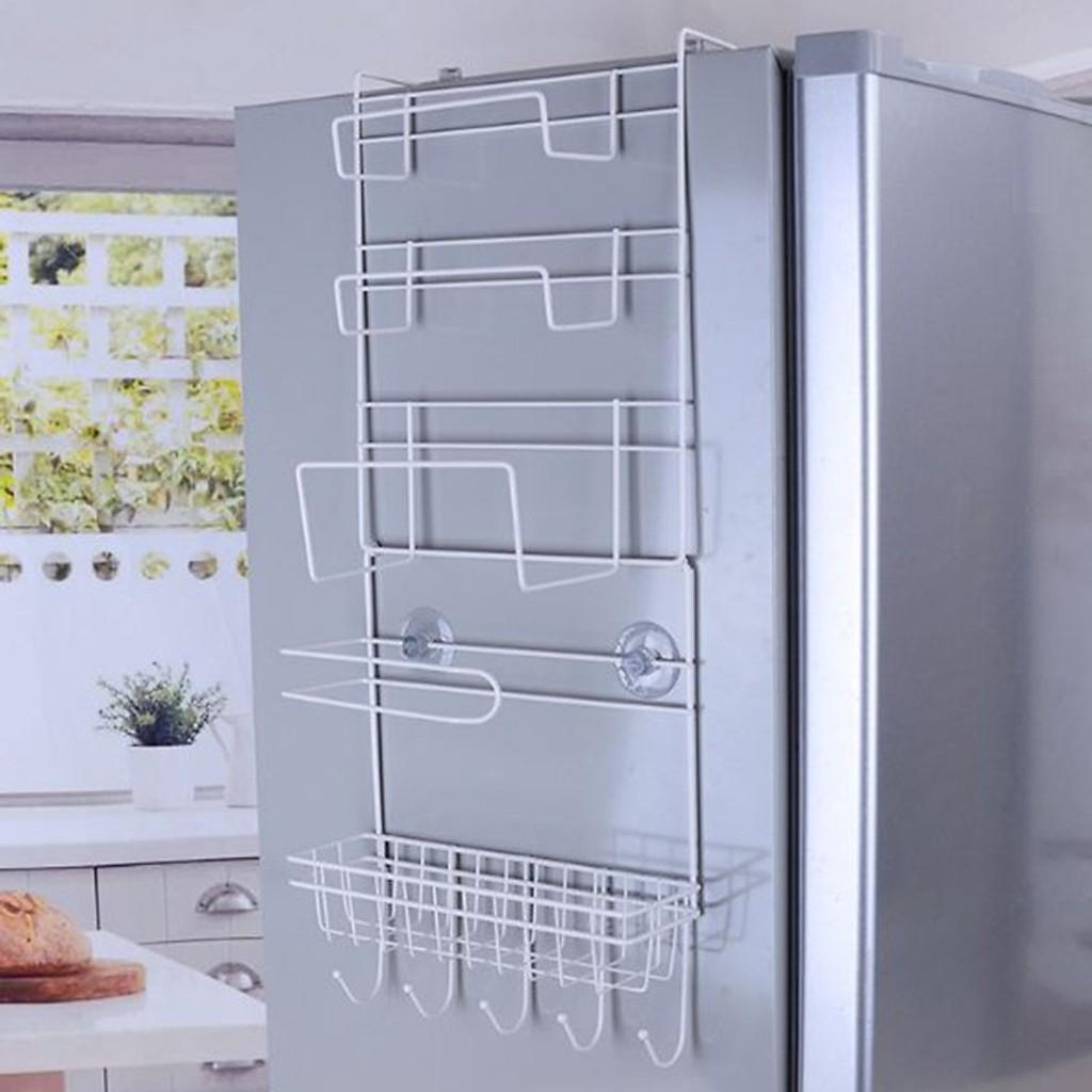Gía để đồ đa năng cạnh tủ lạnh