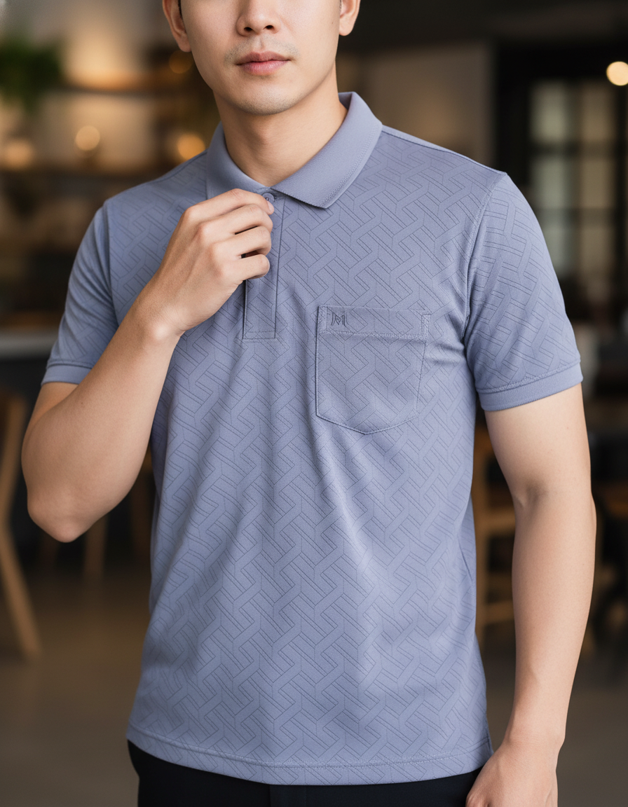 Áo thun nam Polo Khatoco(2XL)