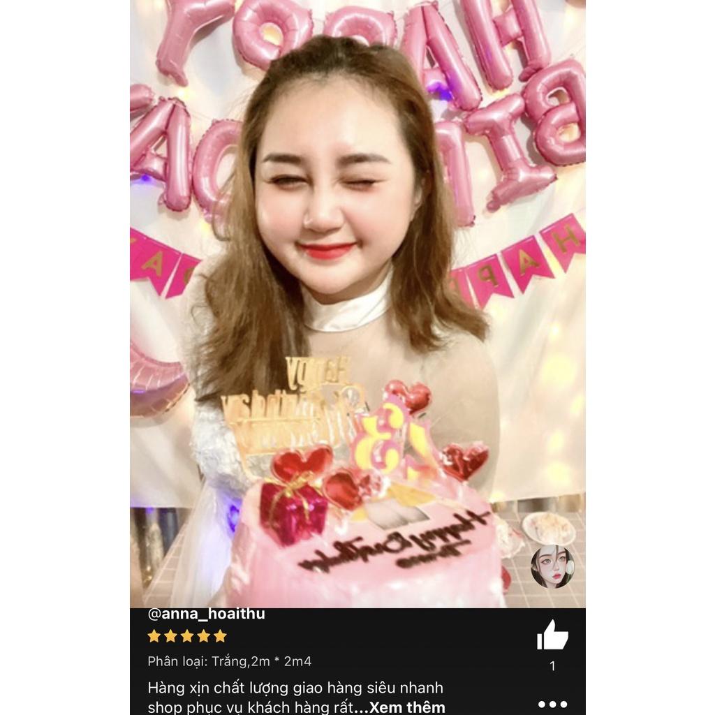 Phông Nền chụp sinh nhật trơn happy birthday Chụp Ảnh Mẫu vải trơn, background chụp ảnh quần áo lookbook