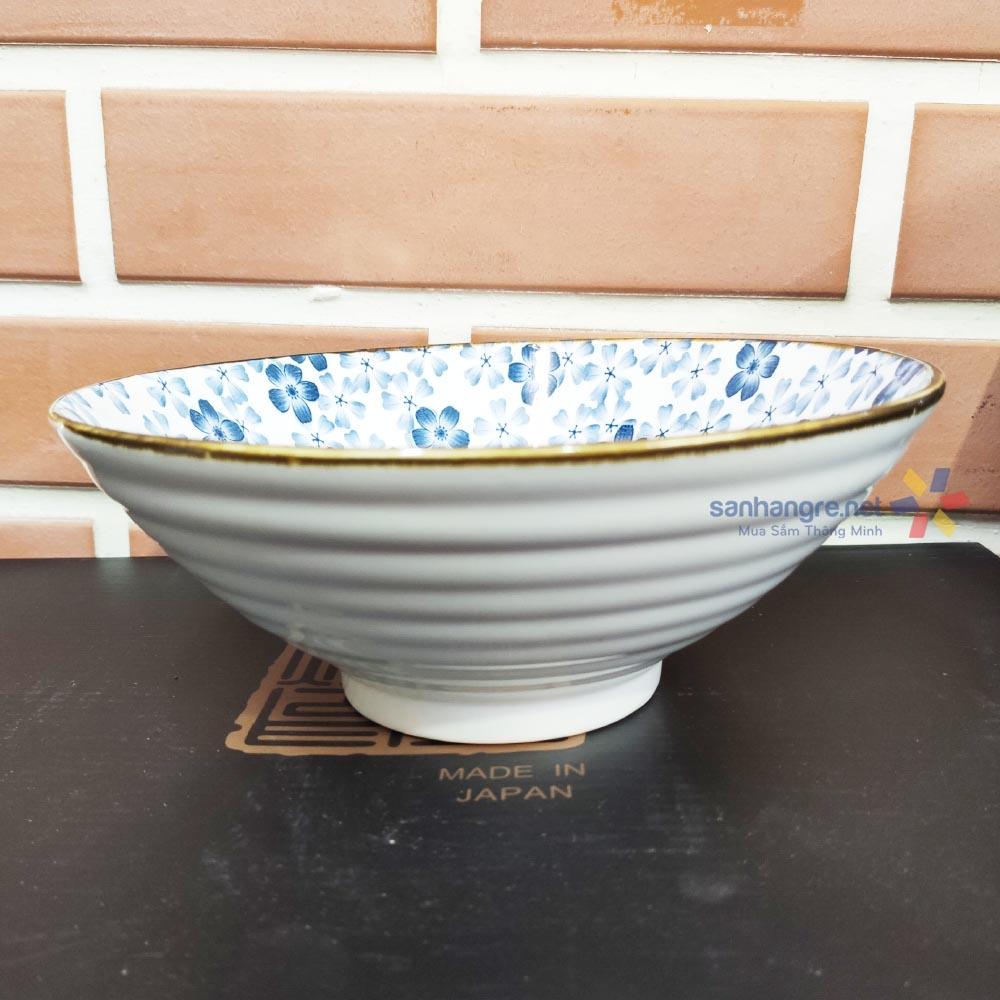 Bộ 2 tô gốm sứ tráng men Nhật Bản - Made in Japan