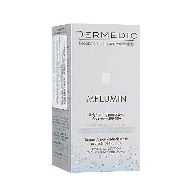Kem dưỡng da kết hợp chống nắng Melumin brightening protective day cream SPF 50+ Dermedic