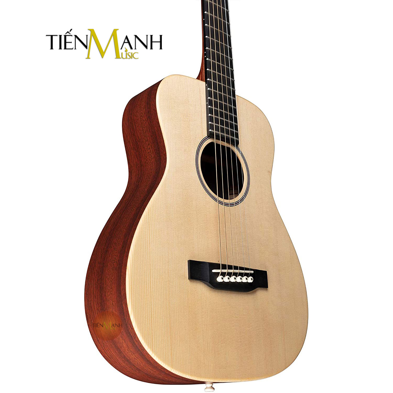 [Có EQ] Đàn Guitar Acoustic Martin Little LX1E Hàng Chính Hãng - Kèm Bao Đựng, Móng Gẩy DreamMaker