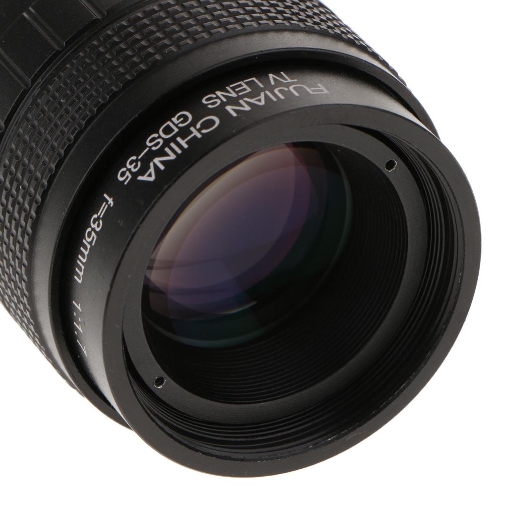 Amagogo 35mm F1.7 Camera Ống Kính Cố Định cho Canon Nikon Sony Olympus Panasonic Pentax Fujifilm FX Máy Ảnh Không Gương