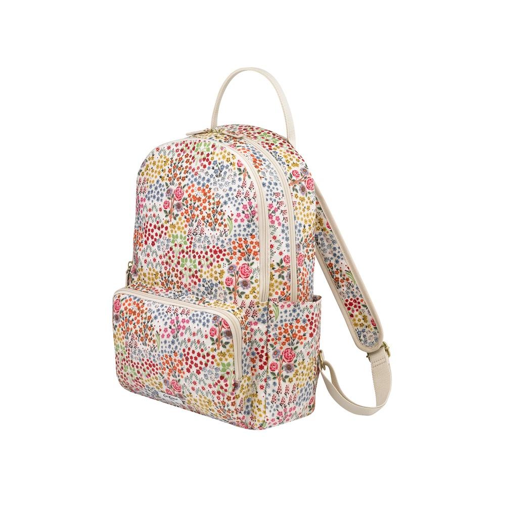 Cath Kidston - Ba lô đi học/đi làm/Pocket Backpack Kingdom Ditsy - Kingdom Ditsy - Cream -1041606