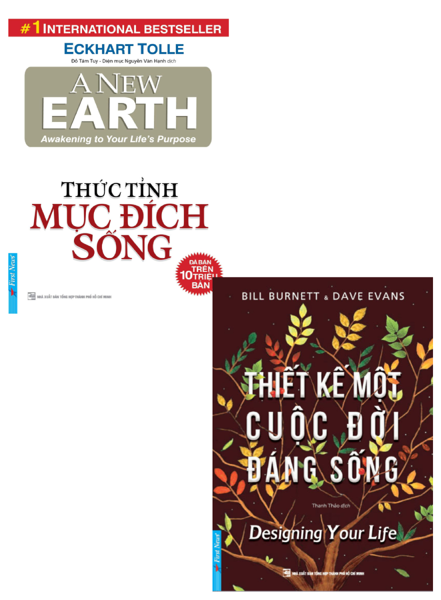 Combo Thức Tỉnh Mục Đích Sống + Thiết Kế Một Cuộc Đời Đáng Sống _FN